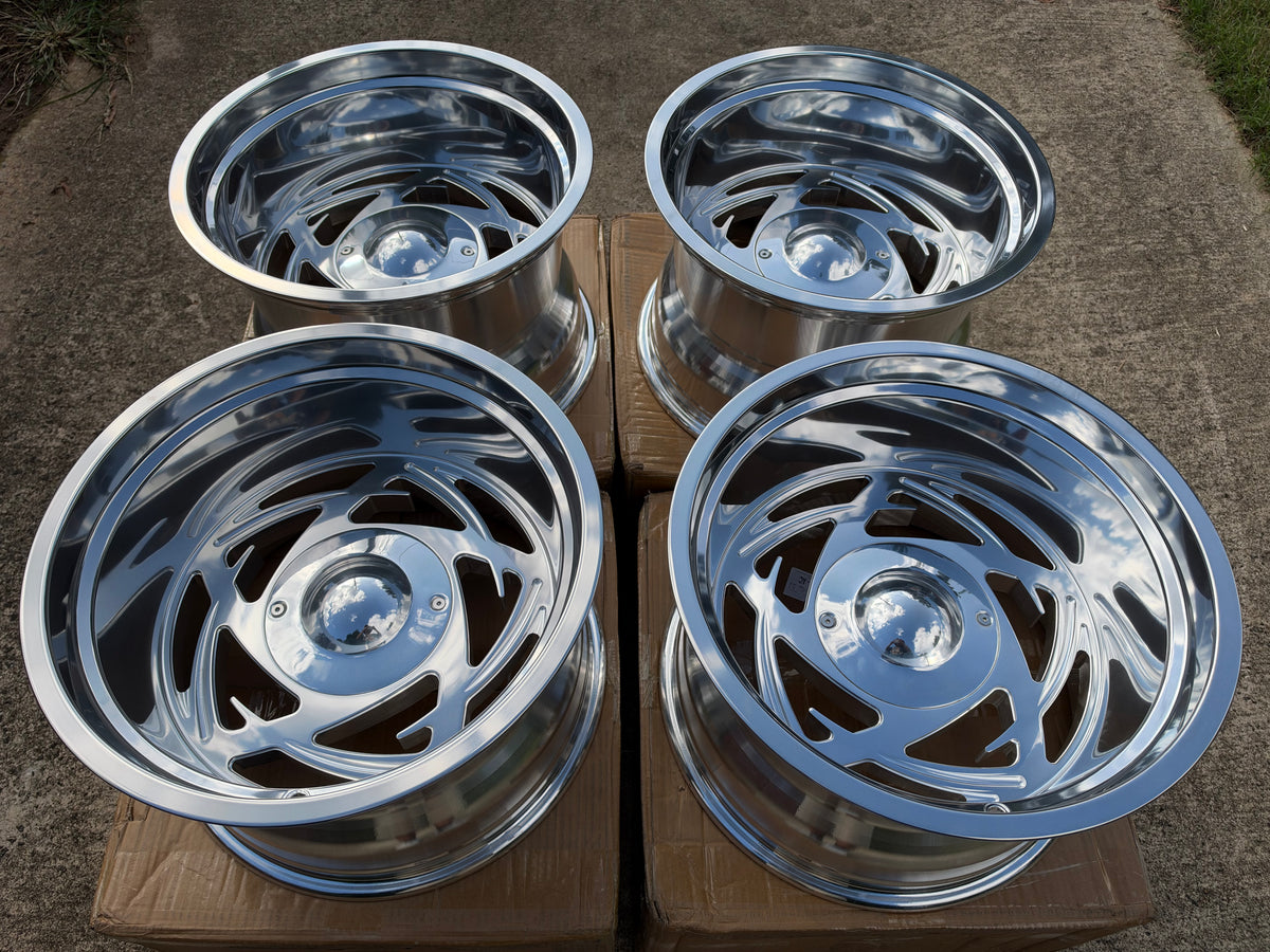 17x11 Aluminum wheels fit OBS Chevy/Ford
