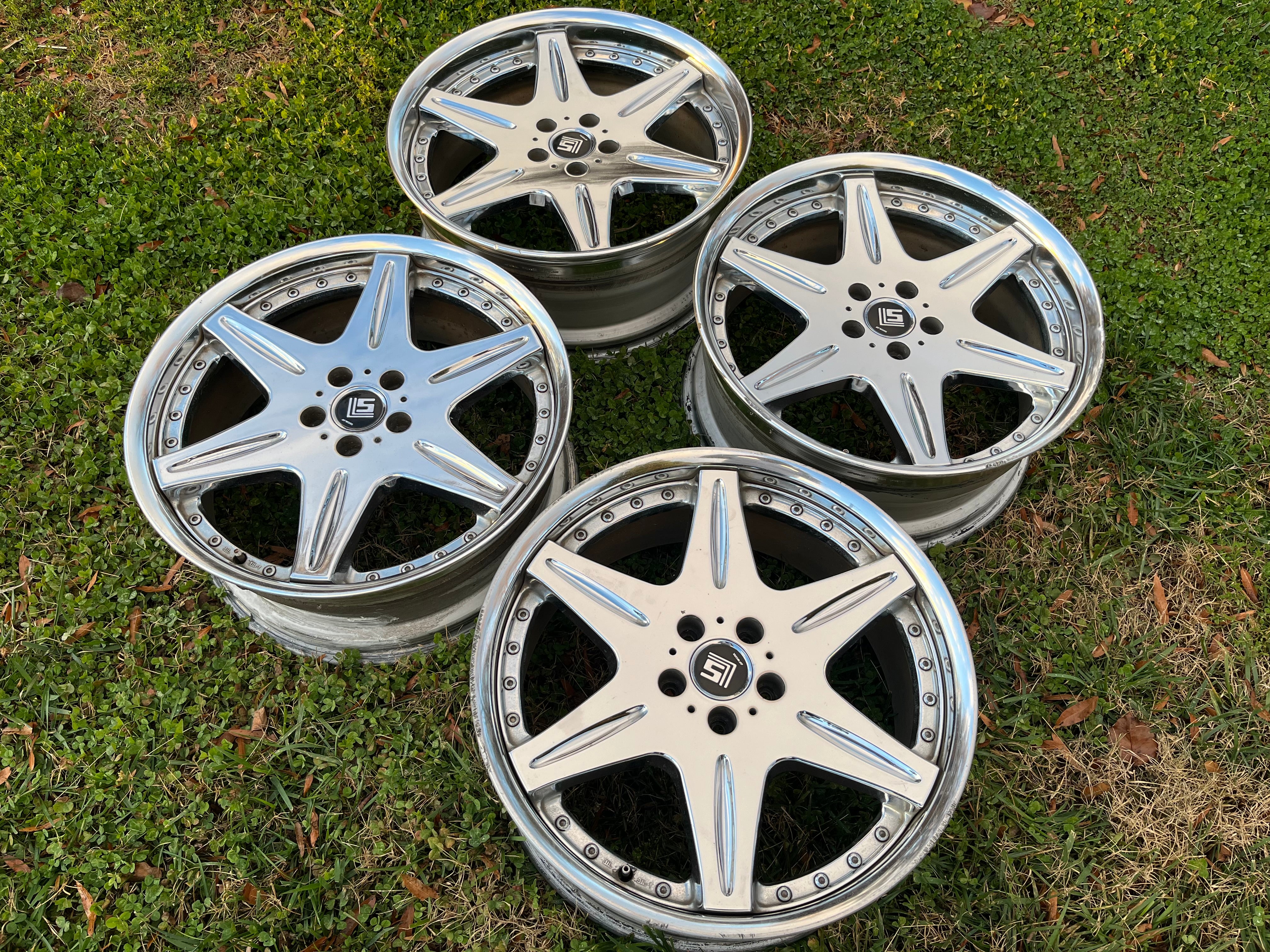 WORK LS406 20X8.5J 245/35R20  20インチ　深リム 20” Work LS406 wheels – Swirvs NC LLC
