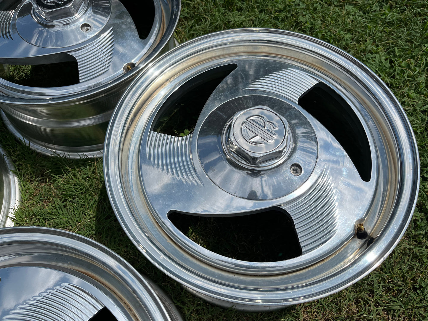 16” American Racing triple spoke wheels