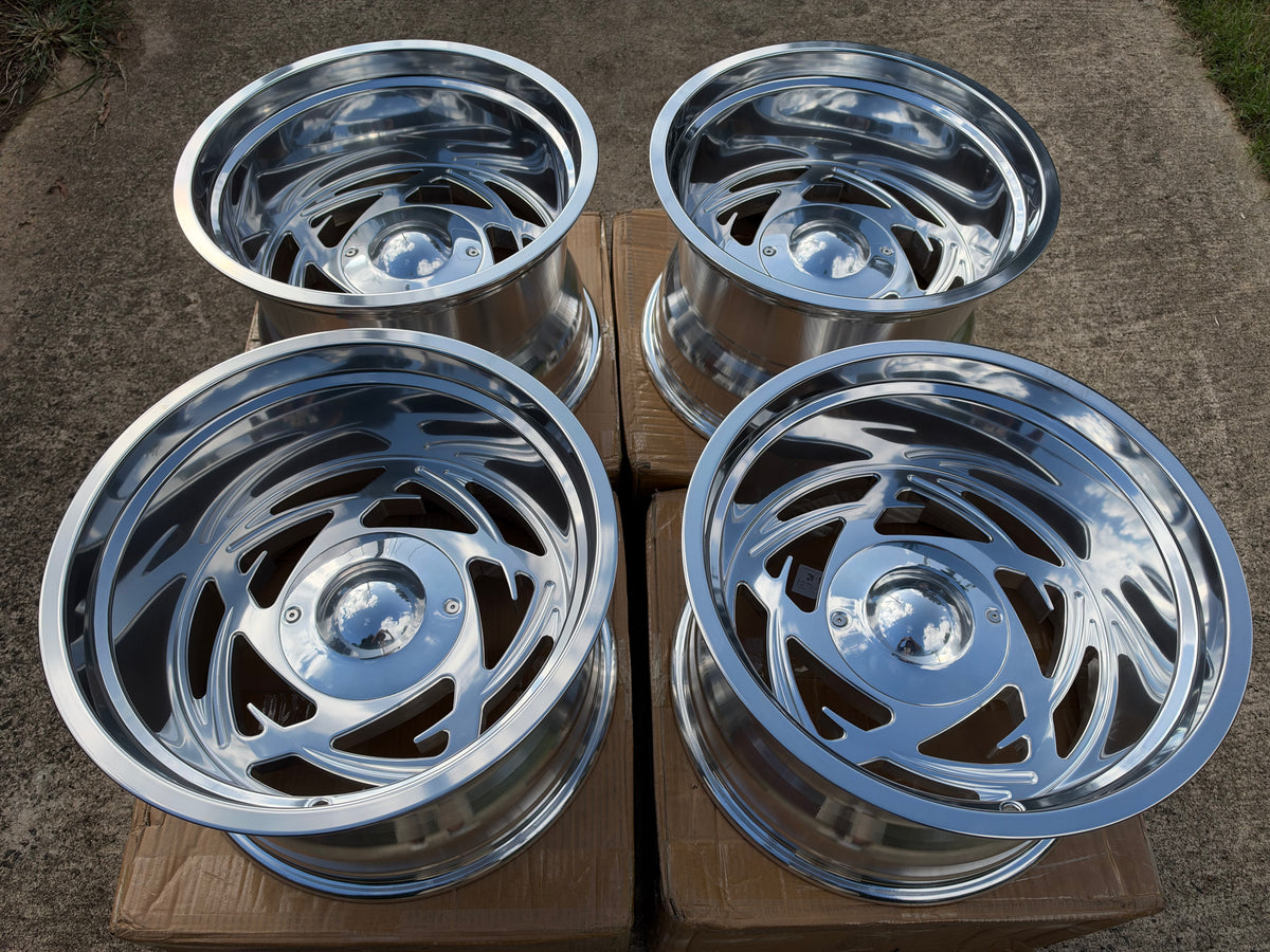 17x11 Aluminum wheels fit OBS Chevy/Ford