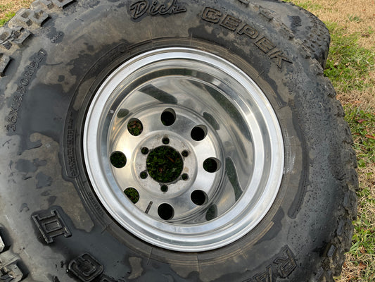 15” Alcoa Forged wheels