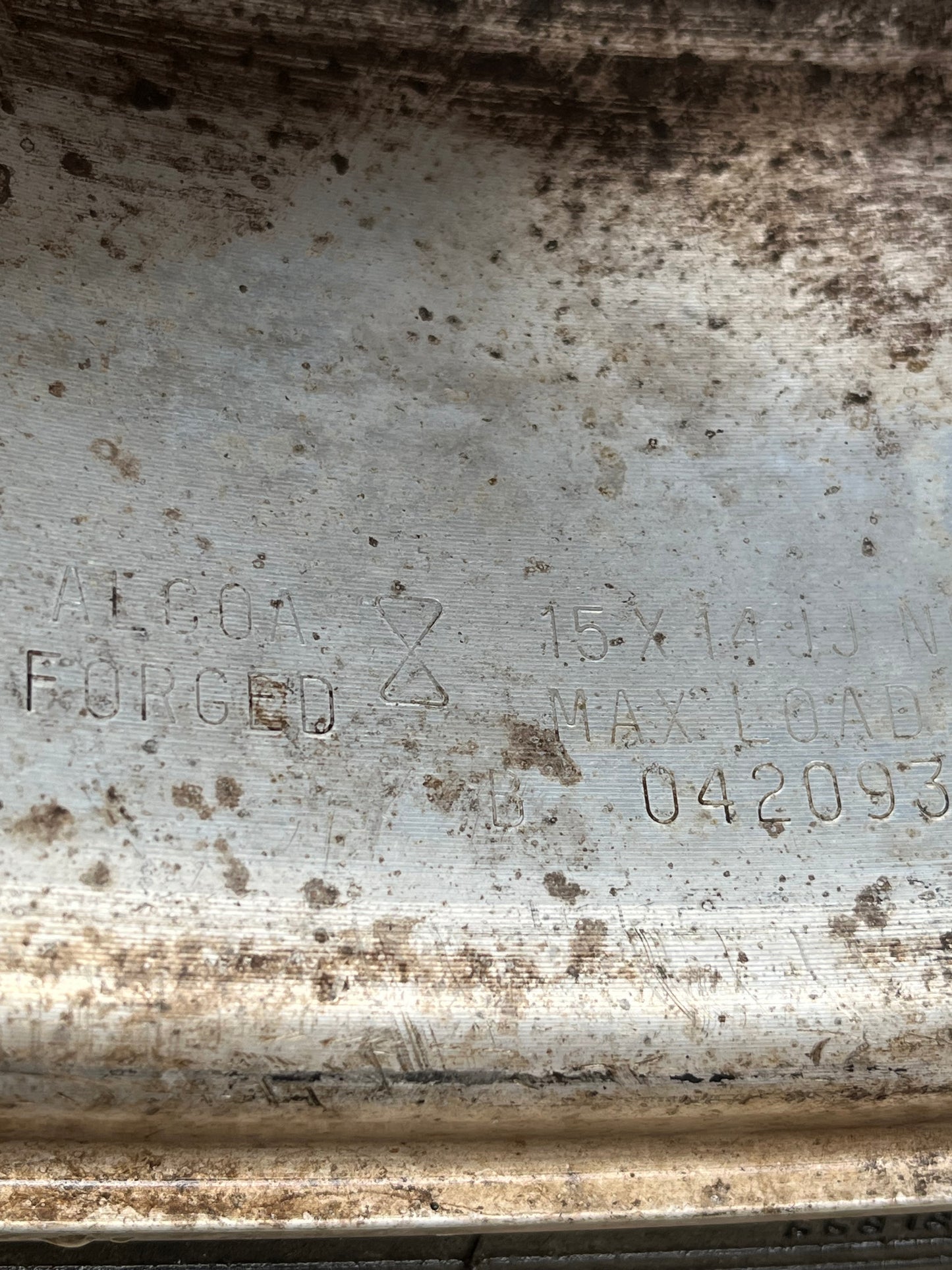 15” Alcoa Forged wheels