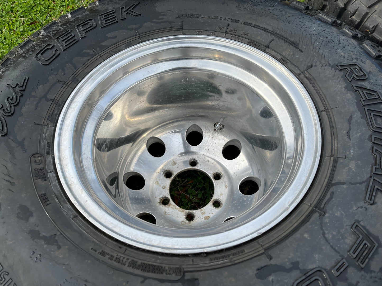 15” Alcoa Forged wheels