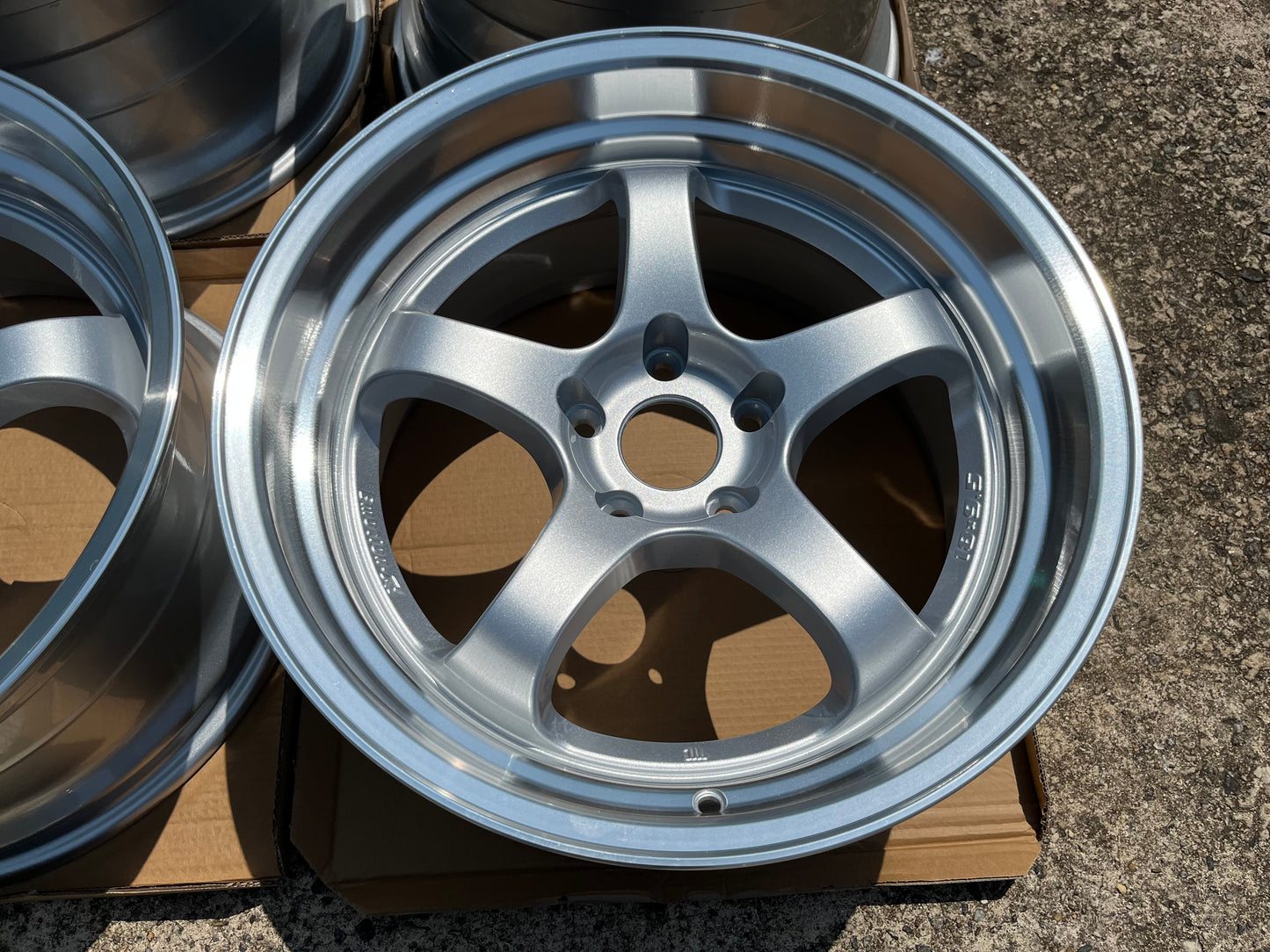 18” Wheels staggered
