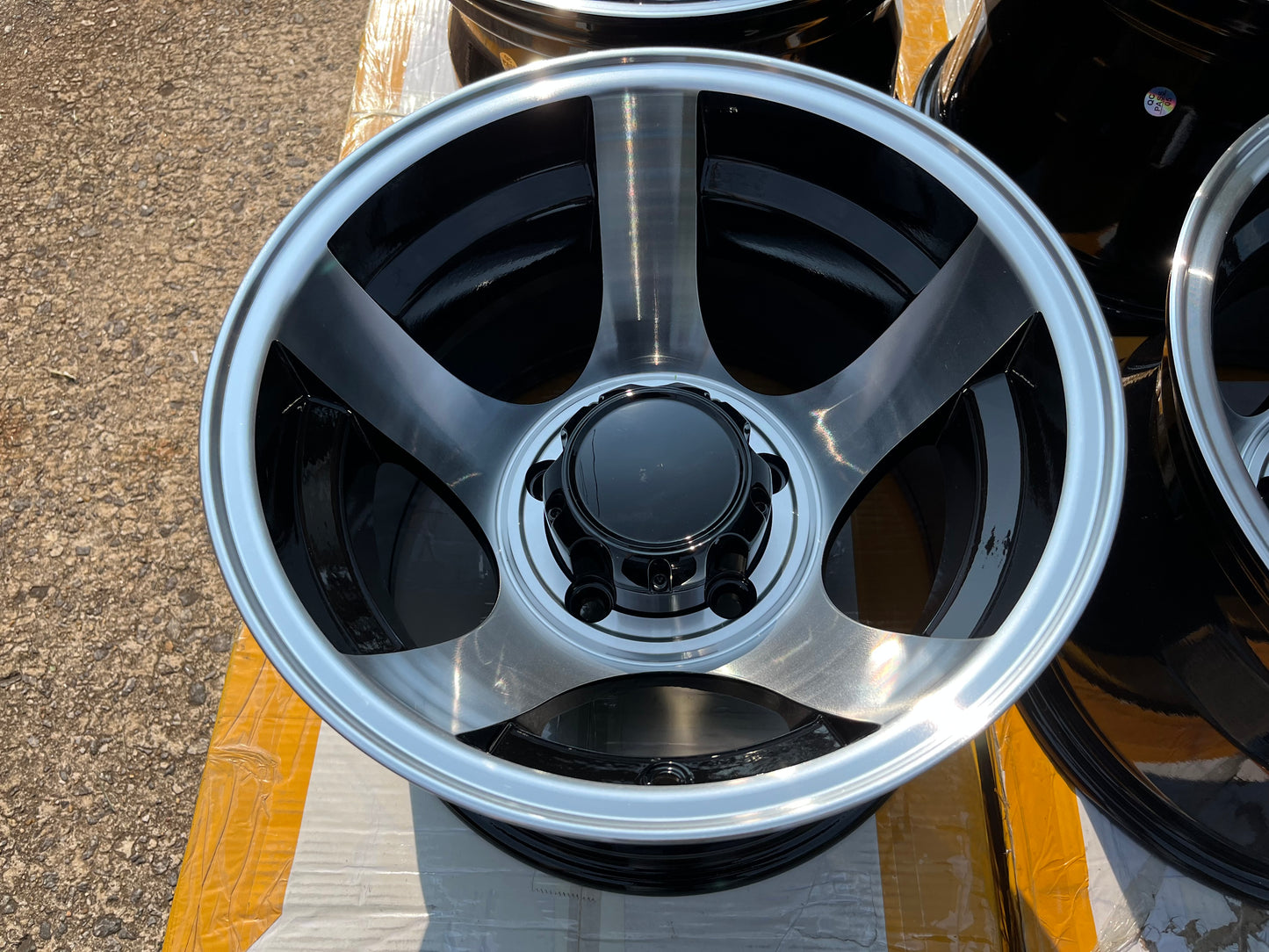 15” Aluminum wheels 5x5.5