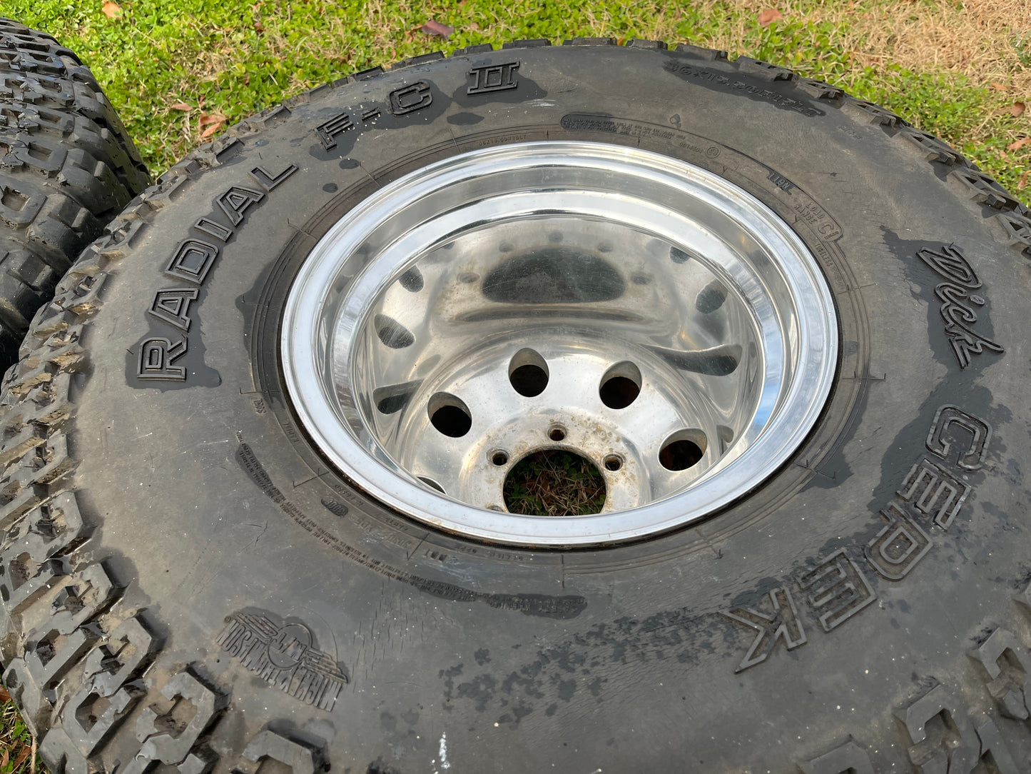 15” Alcoa Forged wheels