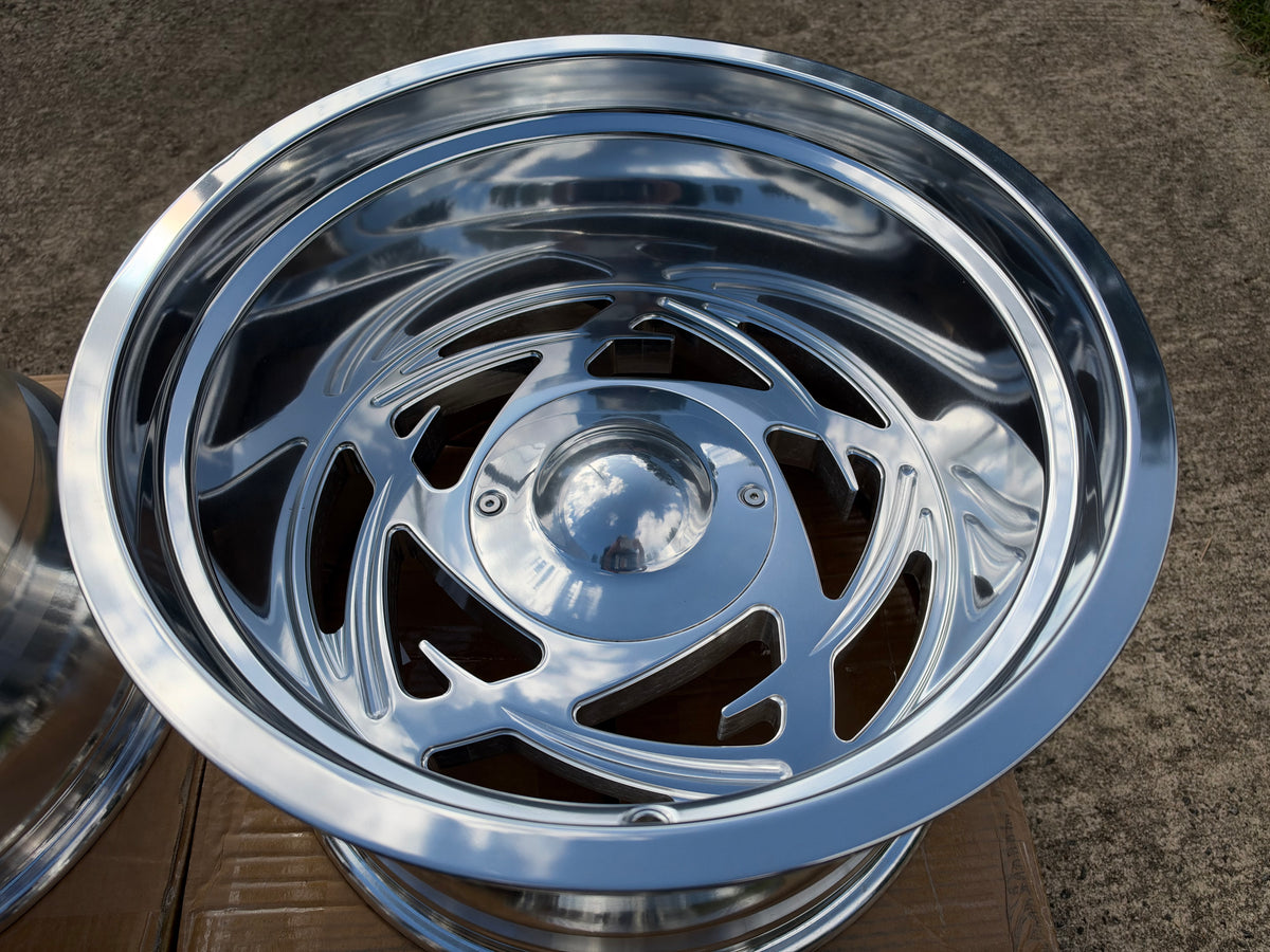 17x11 Aluminum wheels fit OBS Chevy/Ford
