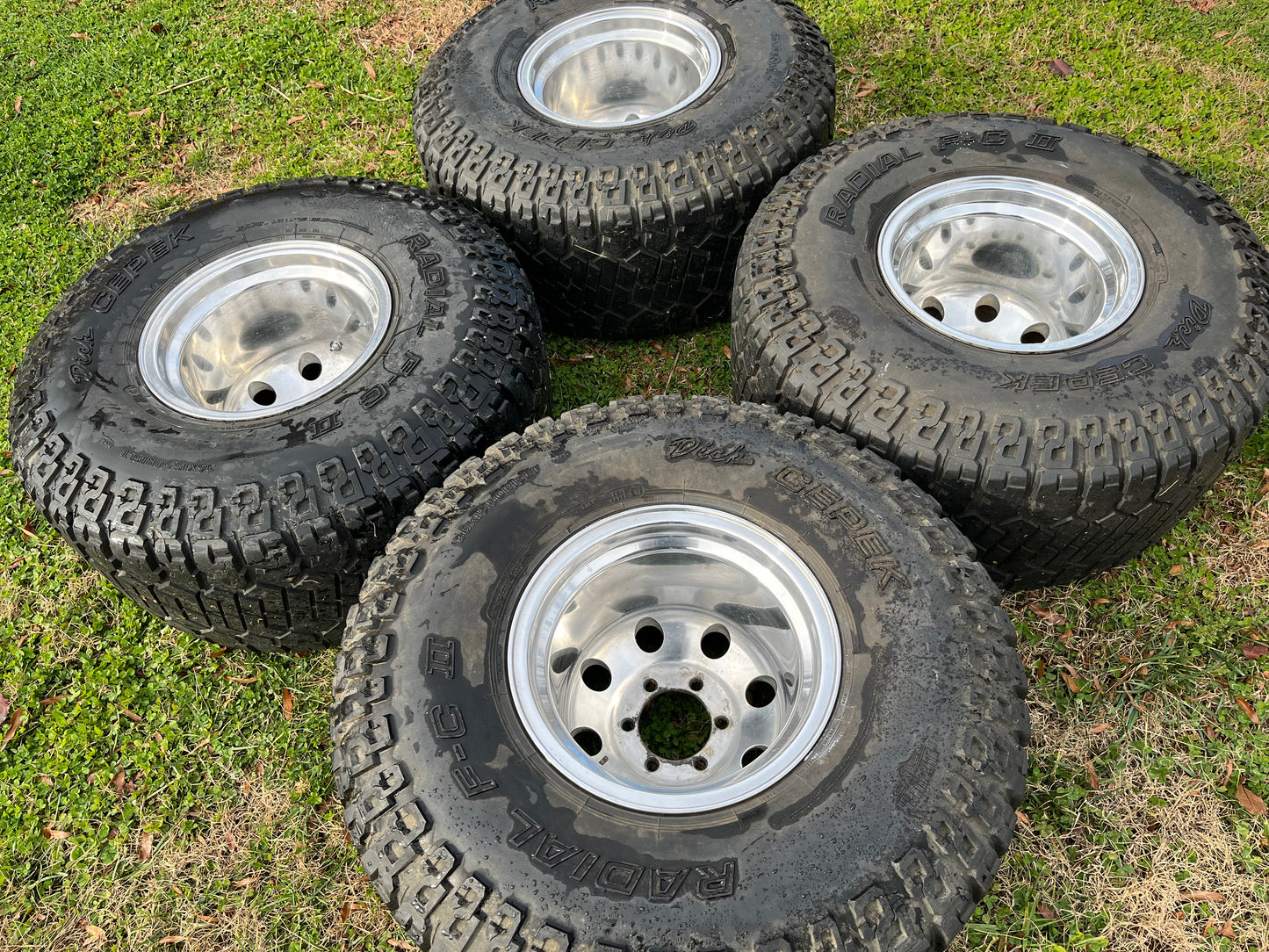 15” Alcoa Forged wheels