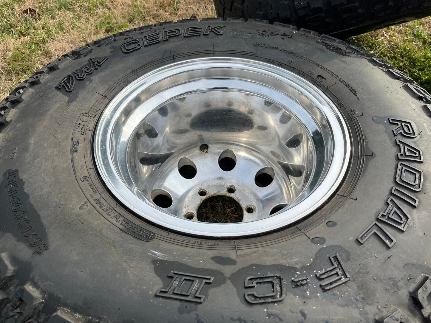 15” Alcoa Forged wheels