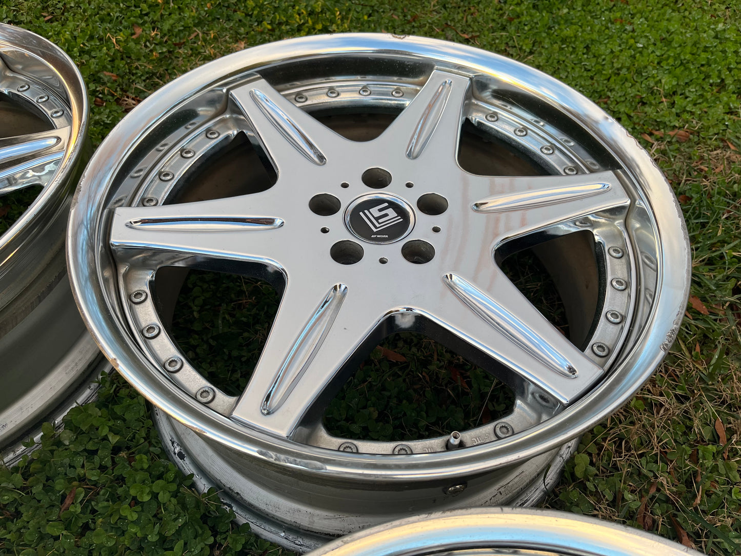 20” Work LS406 wheels